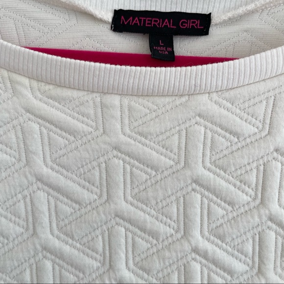 Crop sweater white crewneck - Picture 2 of 4